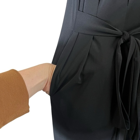 HELMUT LANG V-Neck Jumpsuit - Picture 10 of 12